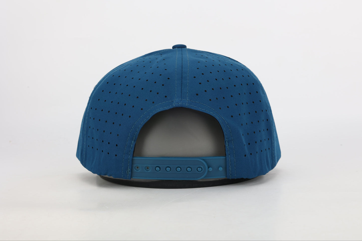 Blue & Black Cursive Hat